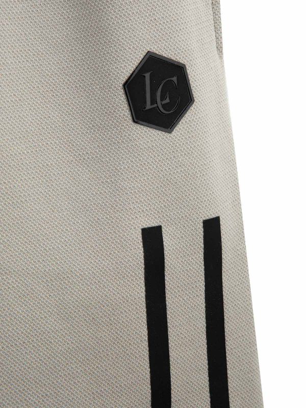 מכנסי ברמודה לילדים עם הדפס פסים