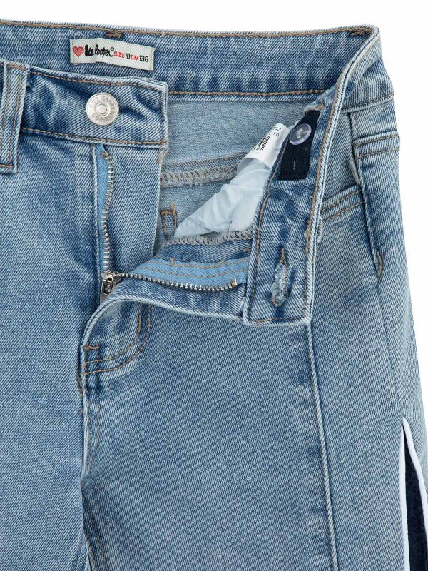 מכנסי ג’ינס עם פסי צד