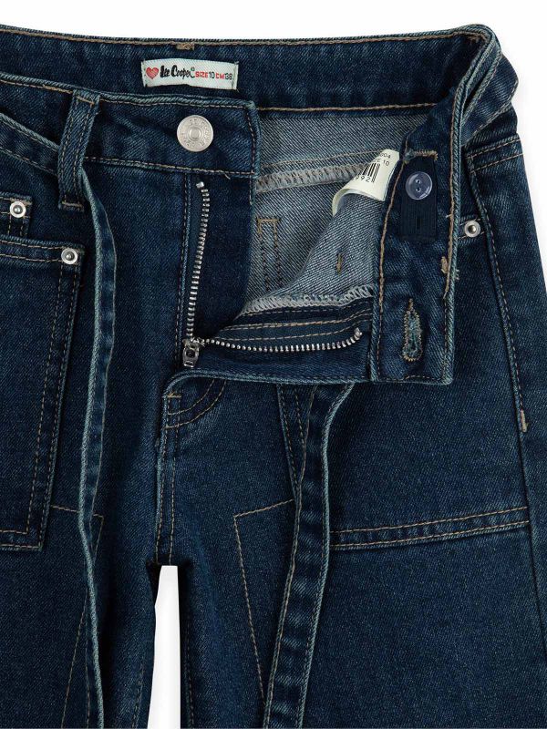 מכנסי ג’ינס דגמ” ח עם קשירה