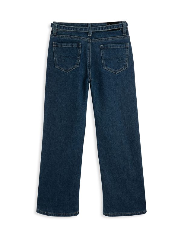 מכנסי ג’ינס דגמ” ח עם קשירה