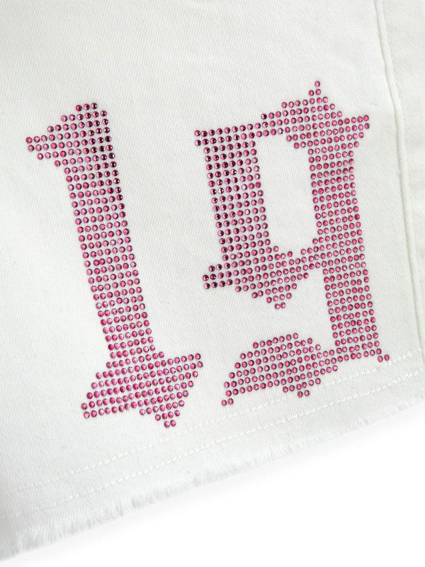 מכנסיים קצרים עם הדפס לילדות