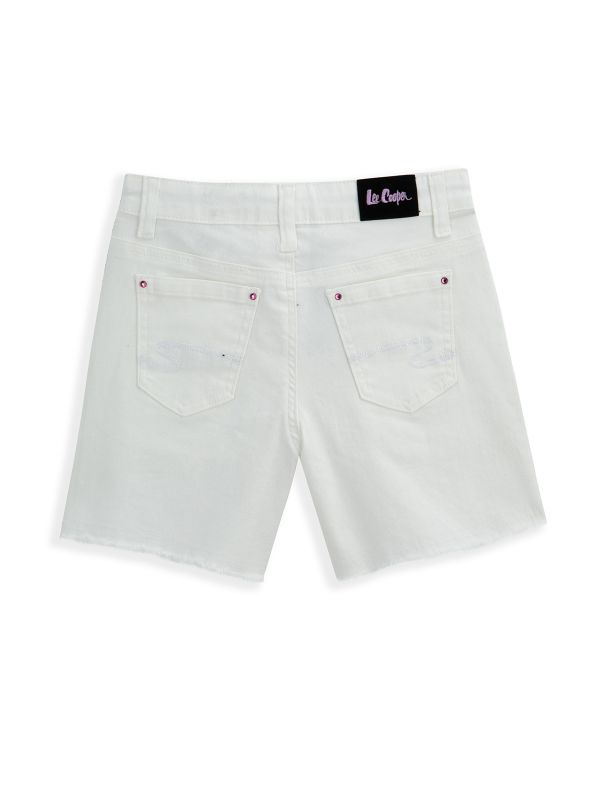 מכנסיים קצרים עם הדפס לילדות