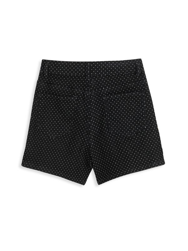 מכנסי חצאית נקודות עם פפיונים