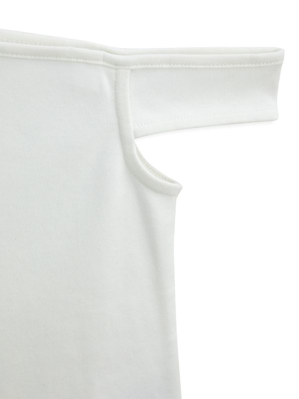 טי ארוך קרופ א-סימטרית ילדות