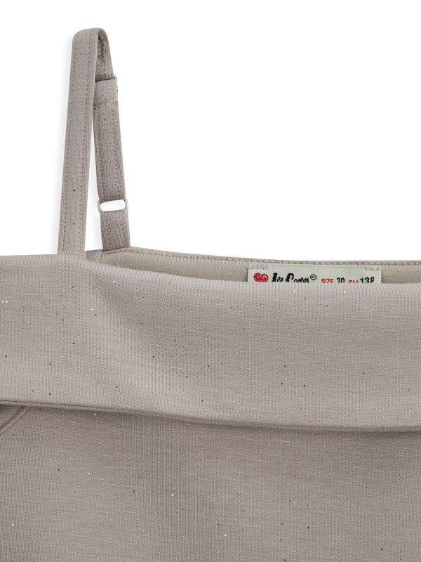 גופיית נצנצים עם כתפיות דקות