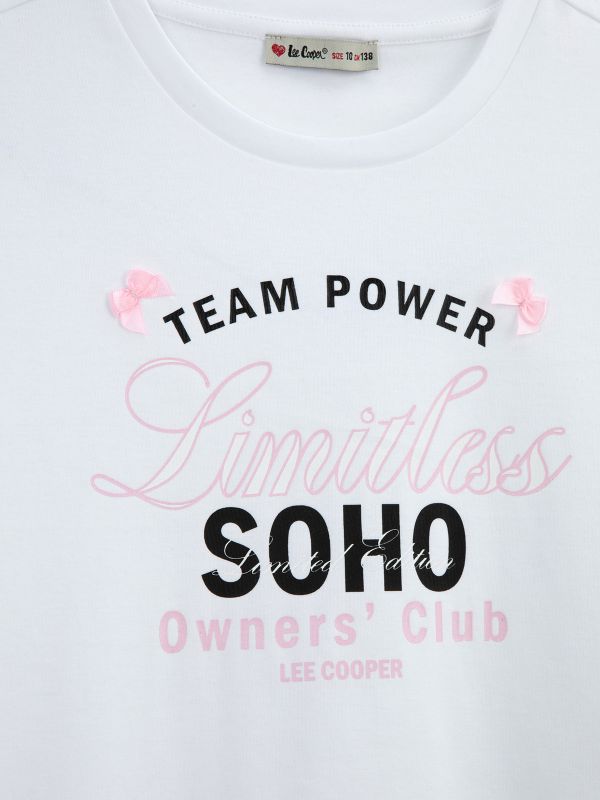 טישירט בהדפס לילדות