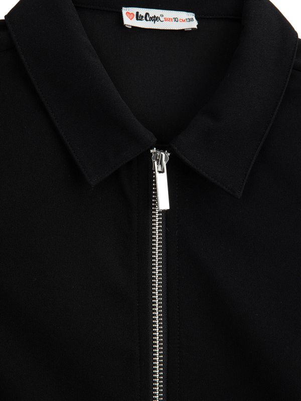 חולצת רוכסן בסגנון מחוך לילדות