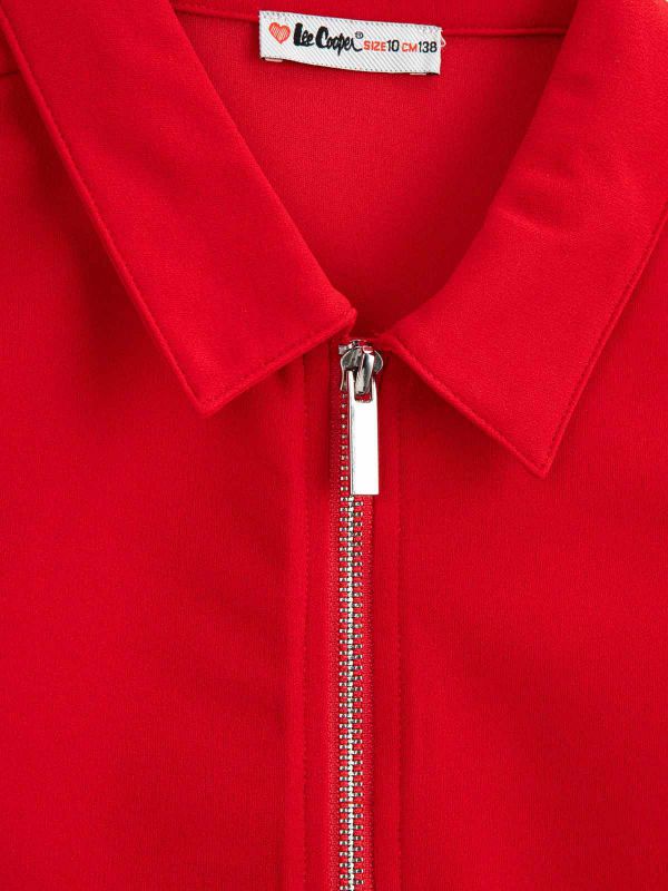 חולצת רוכסן בסגנון מחוך לילדות