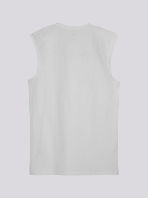 גופיית בייסיק קלאסית בגימור מלאנז’ לגברים