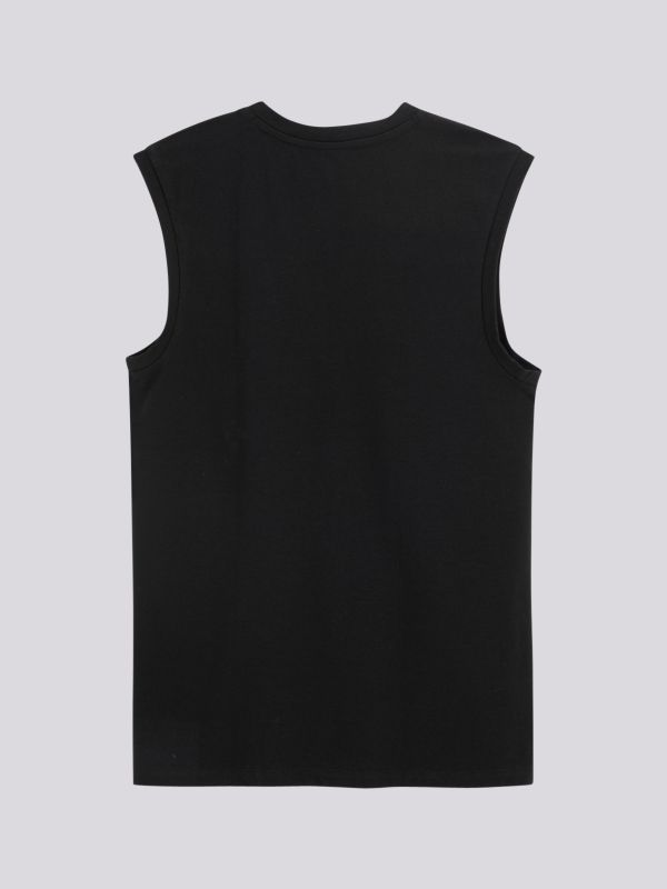 גופיית בייסיק קלאסית בגימור מלאנז’ לגברים