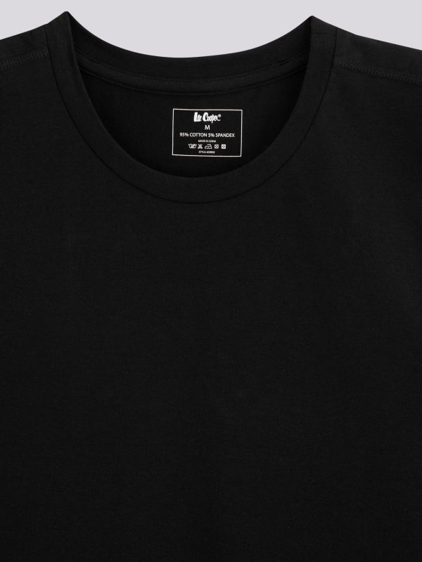 גופיית בייסיק קלאסית בגימור מלאנז’ לגברים