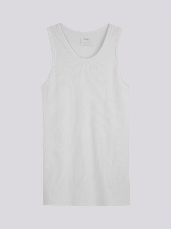 גופיית בייסיק מבד ריב לגברים