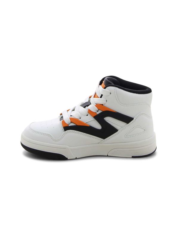 נעלי סניקרס גבוהות לבנים