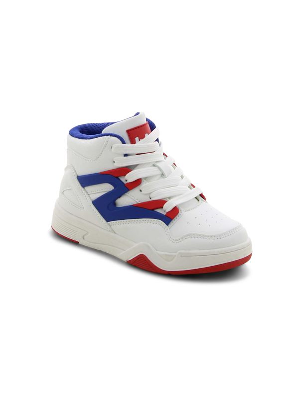 נעלי סניקרס גבוהות לבנים