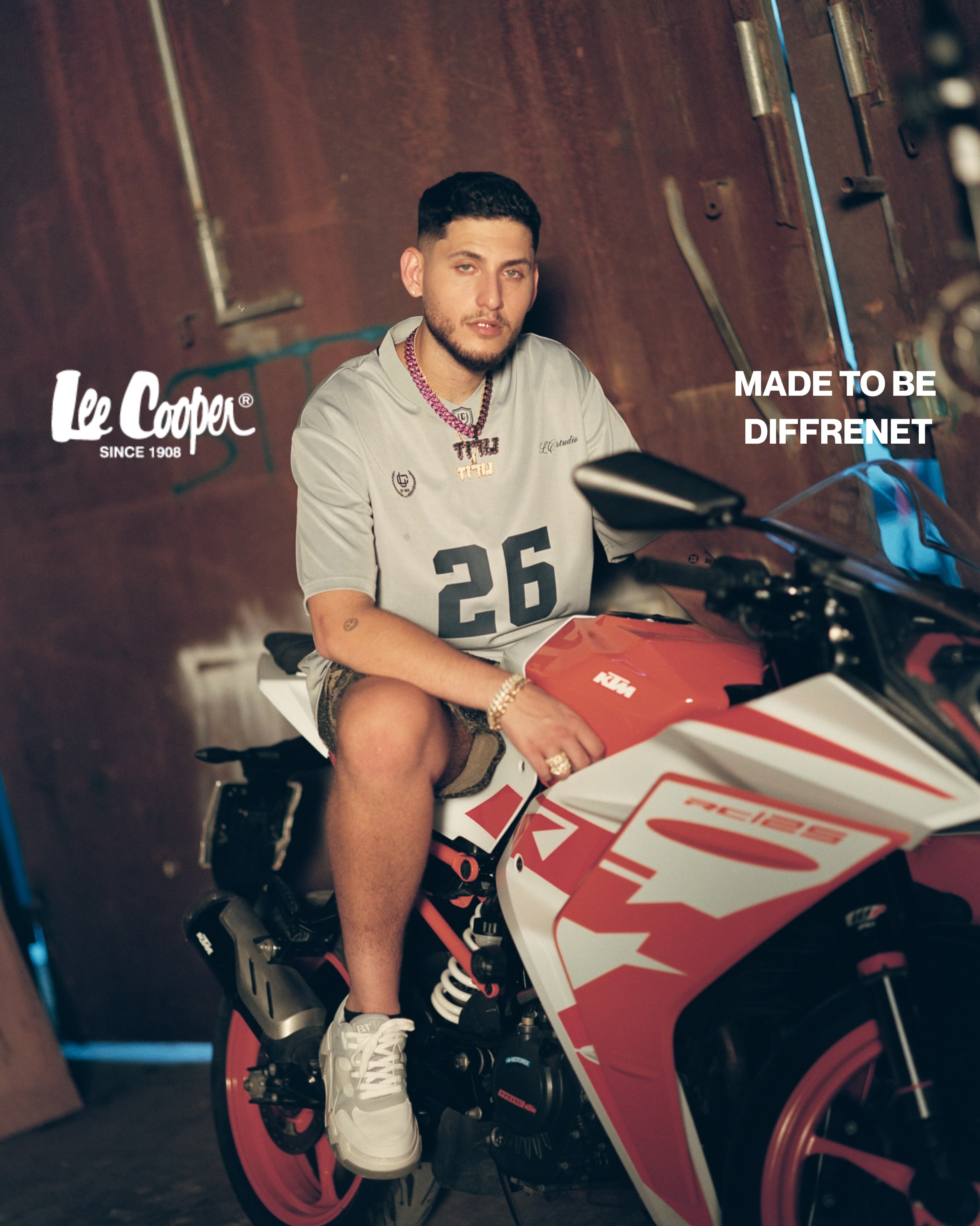 MADE TO BE DIFFERENT X NOROZ
  Available In-Store & Online at Lee Cooper
