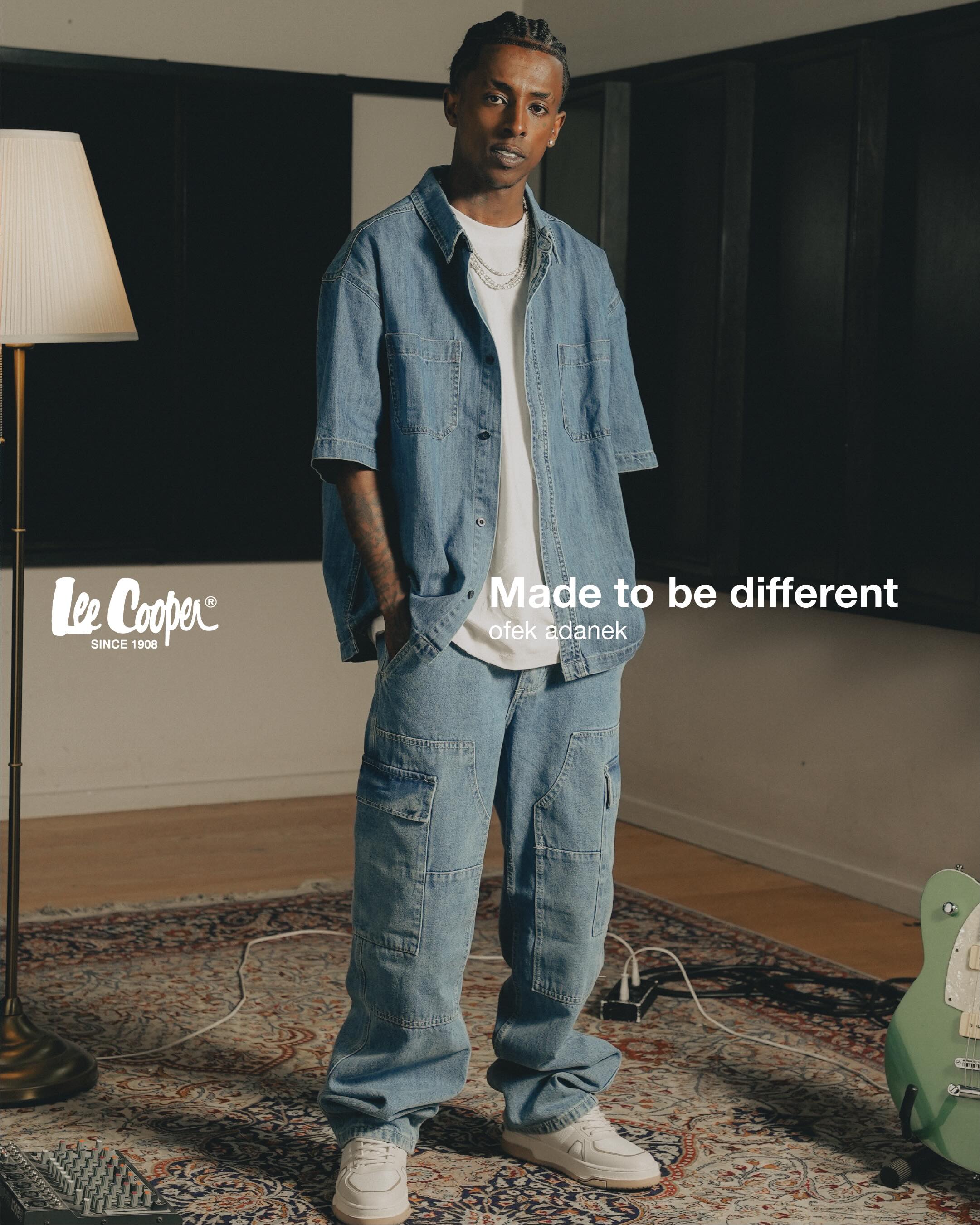 Made to be different // Lee Cooper X Ofek Adanek 
Shop this fits now in Stores & online